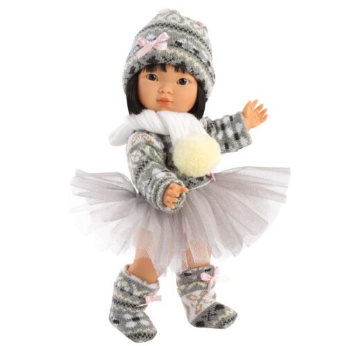 Asian Fashion Doll Aja Winter Tutu