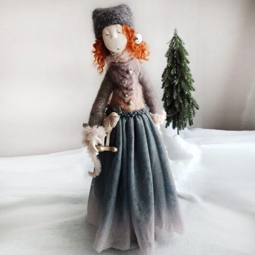 Elja, OOAK Art Doll by Zwergnase