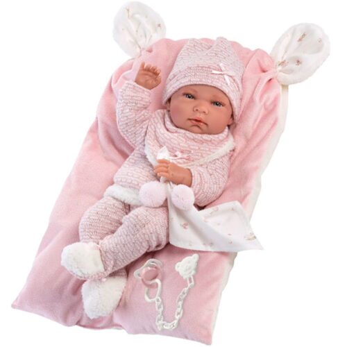 Anatomically-correct Baby Doll Naomi with Blanket