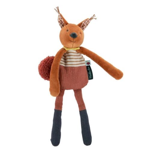 Harry The Squirrel - Rattle - Stuffed Toy