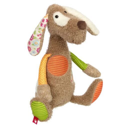 Patchwork Dog Plush Toy