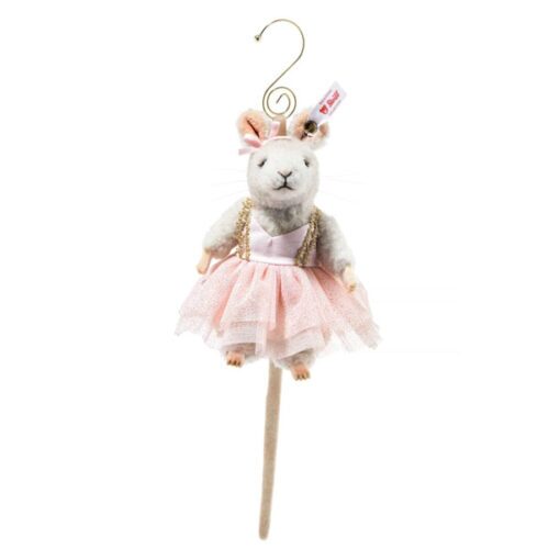 Ballerina Mouse Ornament