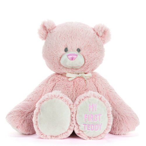 My First Teddy Bear 16" - Pink