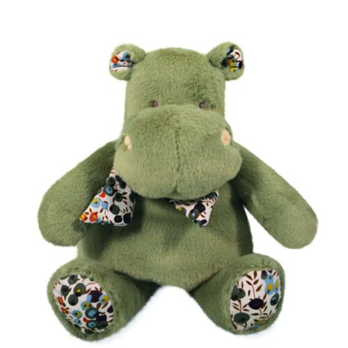 Almond Green Bandana Hippo Plush