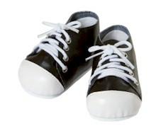 Bl/Wh Tennis Shoes