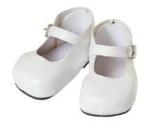 White Mary Janes