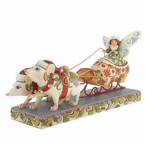 Fairy in Shoe Sleigh