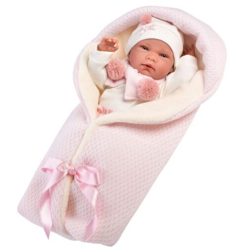 Anatomically-correct Baby Doll Lydia With Swaddle Blanket