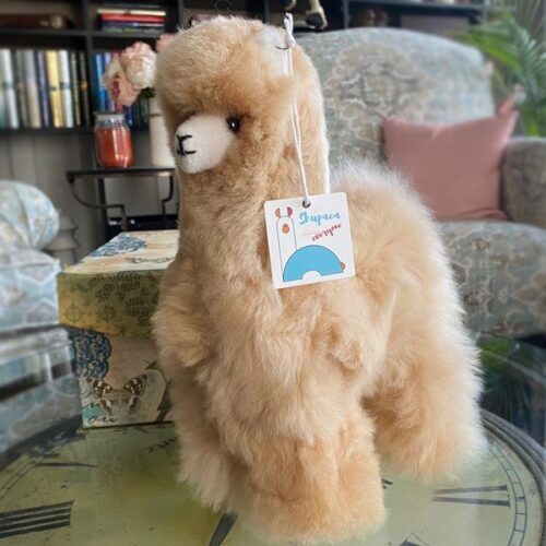 Large Tan Alpaca