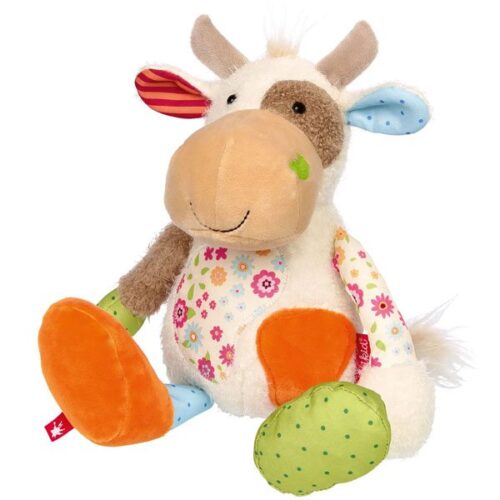 Patchwork Cow Plush Toy