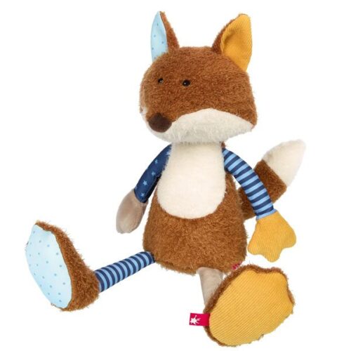 Patchwork Young Fox Plush Toy