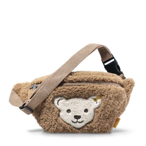 Teddy Plush Belt Bag with Squeaker