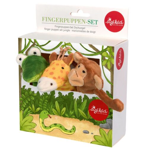 Finger Puppet Set Jungle