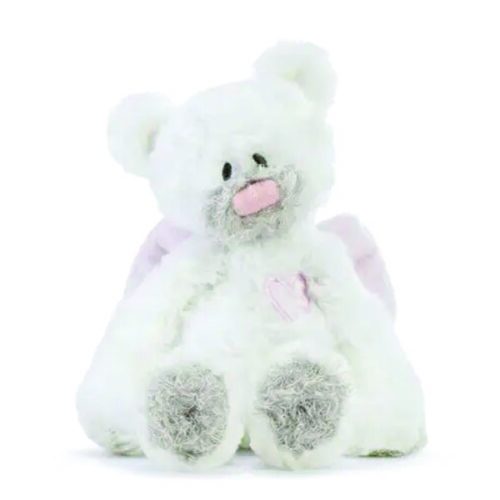 Pink Guardian Angel Bear Rattle