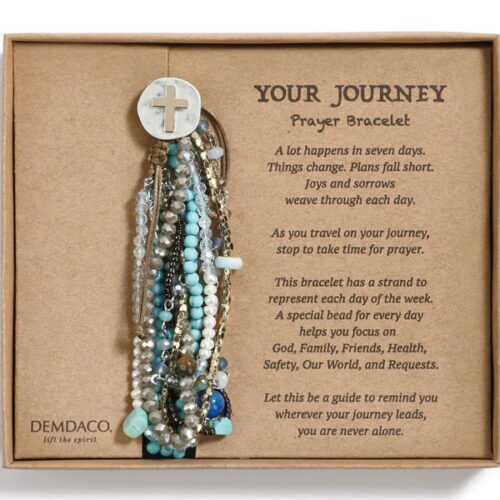 Beaded Prayer Bracelet - Turquoise