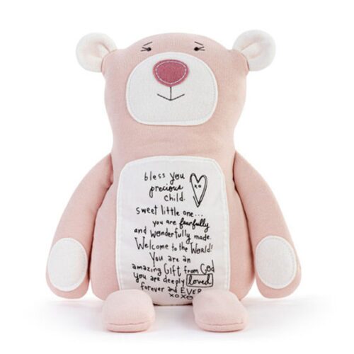 Poetic Threads Bear - Pink