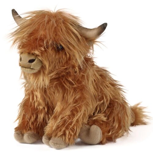 Highland Cow Large with Sound Plush