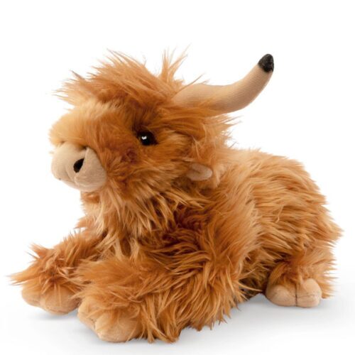 Lying Highland Cow Plush