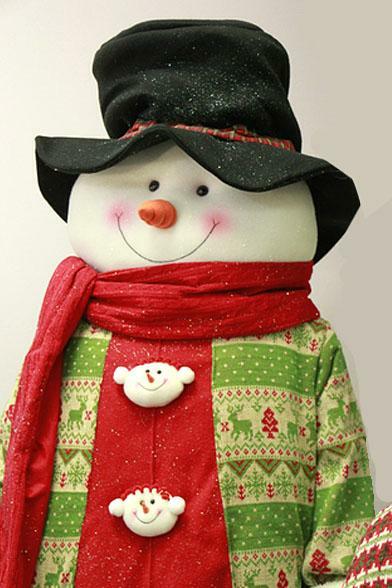 6' Holiday Snowman