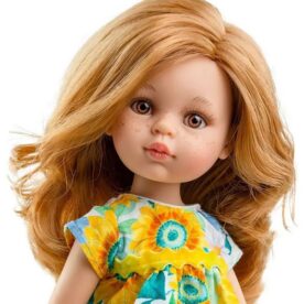 Las Amigas Doll - Dasha with Sunflower Dress - Paola Reina