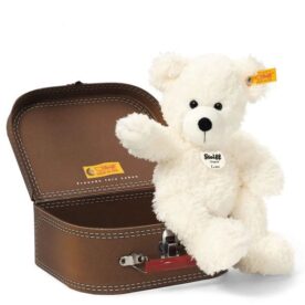 Lotte Teddy Bear Stuffed Plush in Suitcase