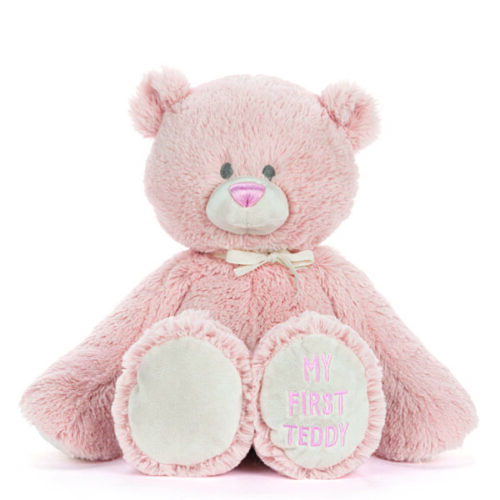 My First Teddy Bear 16" - Pink