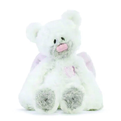 Pink Guardian Angel Bear Rattle