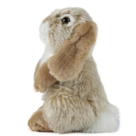 Brown Sitting Lop Eared Rabbit Plush